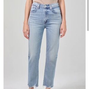 Citizens of Humanity Dauphine Crop Flare Jeans Womens Sz 26 High Rise Denim